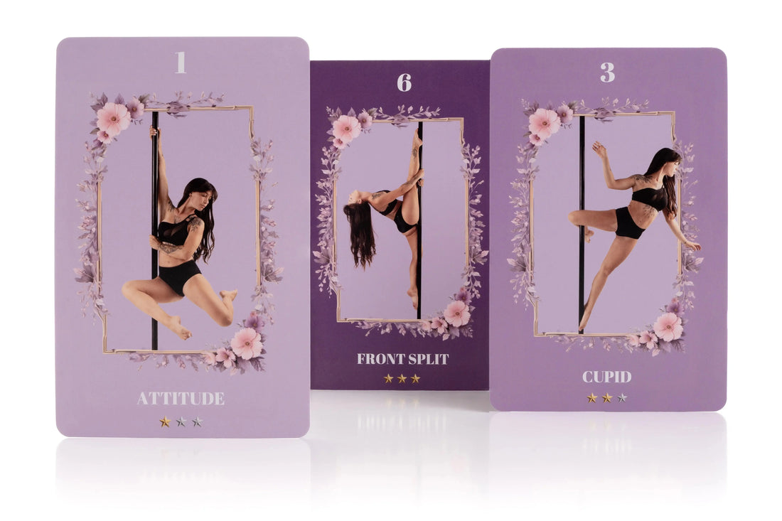 Top 10 des exercices de pole dance à pratiquer avec le jeu de cartes Pretty Shape