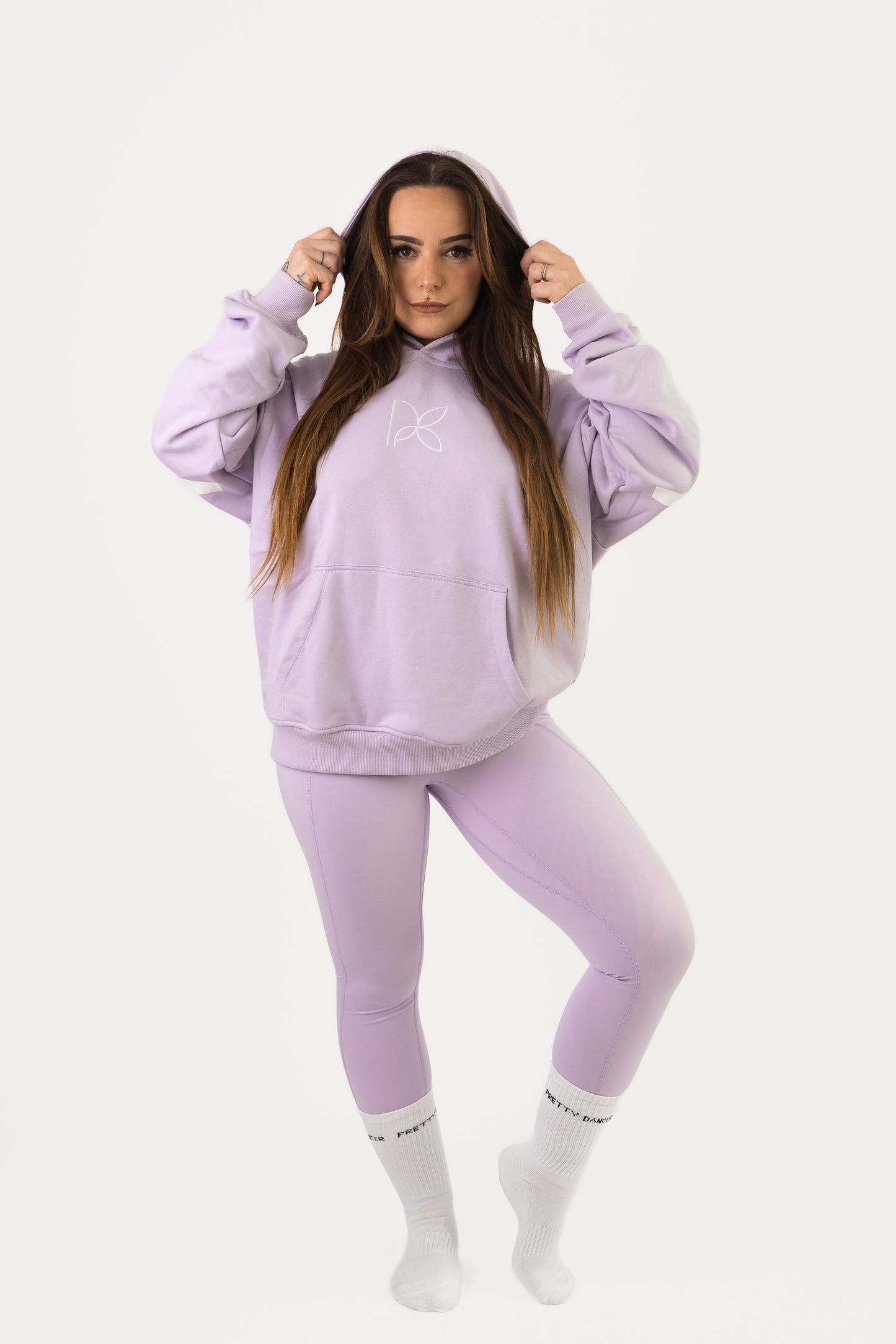 Legging Pretty Lilas – Taille Haute & Effet Sculptant