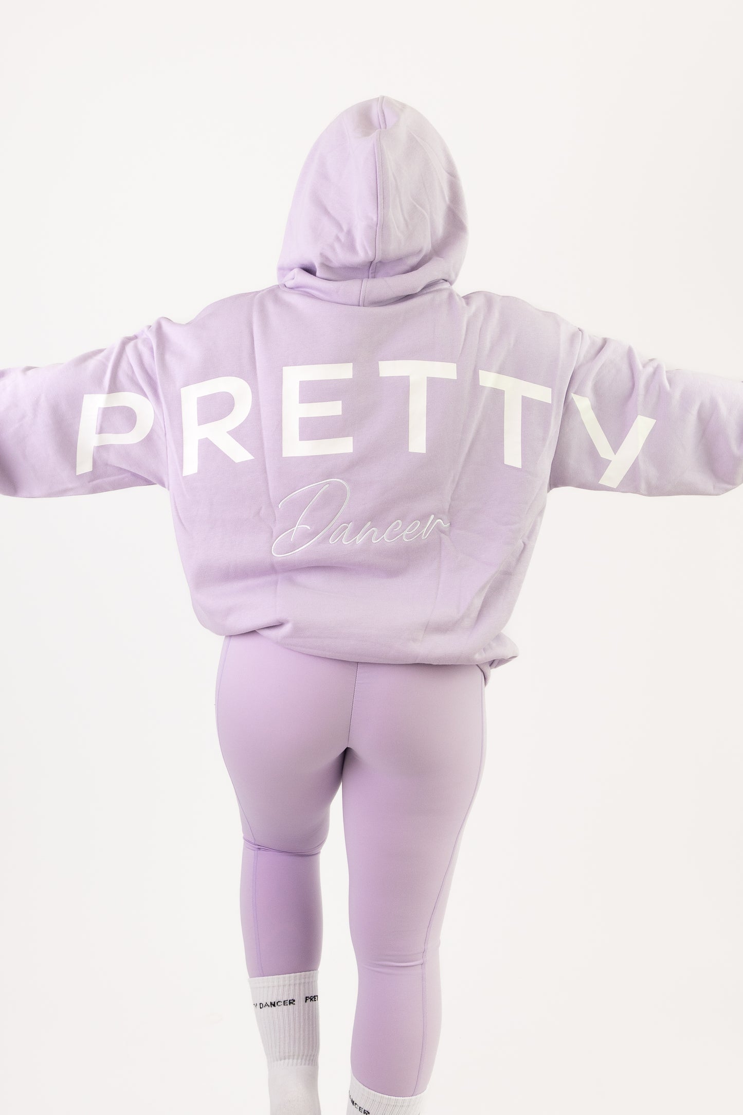 Hoodie Pretty Dancer Lilas – Confort & Style Signature